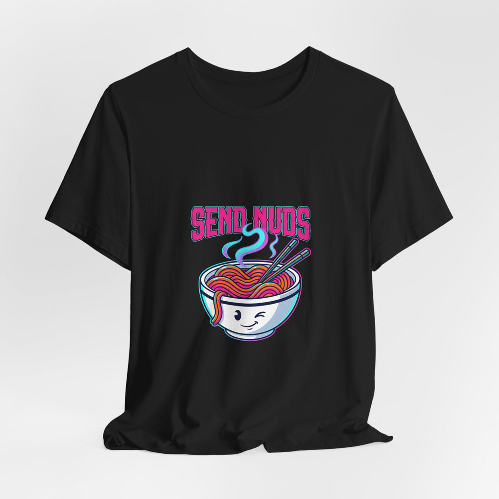 Ramen 'Send Nuds' Graphic Tee — Cute Kawaii Noodle Shirt