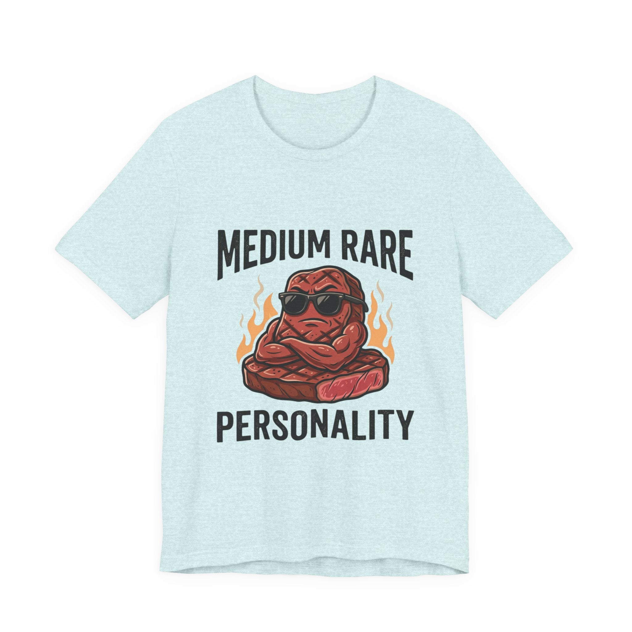 Medium Rare Personality Steak T-Shirt — Funny Grill & BBQ Shirt