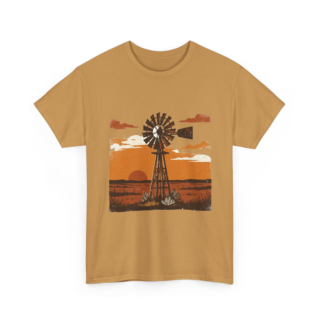 Windmill Sunset T-Shirt