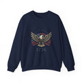Liberty Eagle 1776 Sweatshirt | Faith-based Patriotic, Vintage Americana